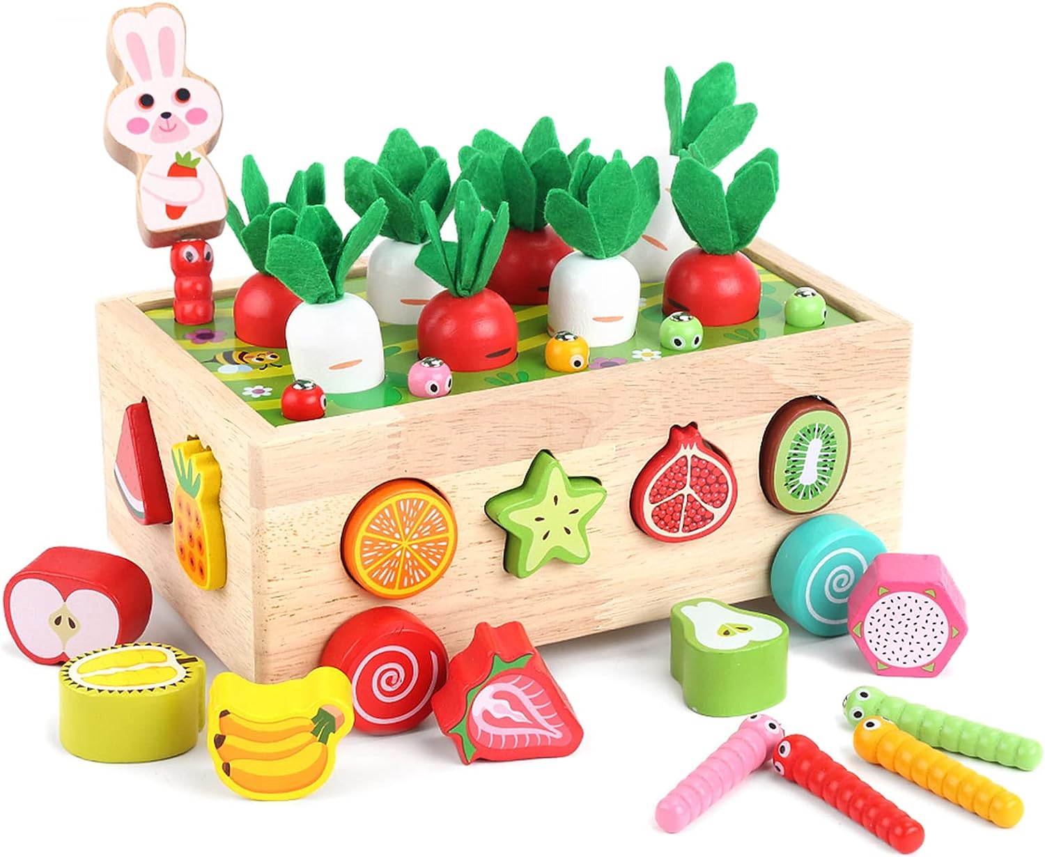 Montessori Shape Sorter: 1st Birthday Gift for Toddler