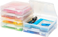 12 in x 12 in Scrapbook Paper Storage Case 6-Pack - Portable