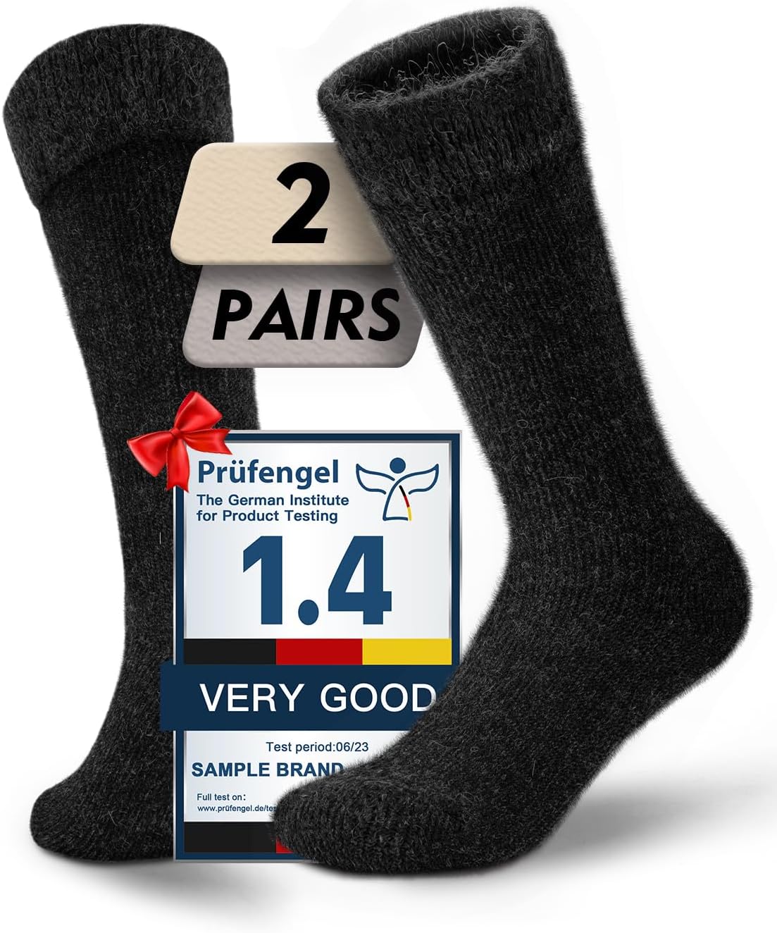 Alpaca Wool Thermal Boot Socks for Ultimate Winter Comfort