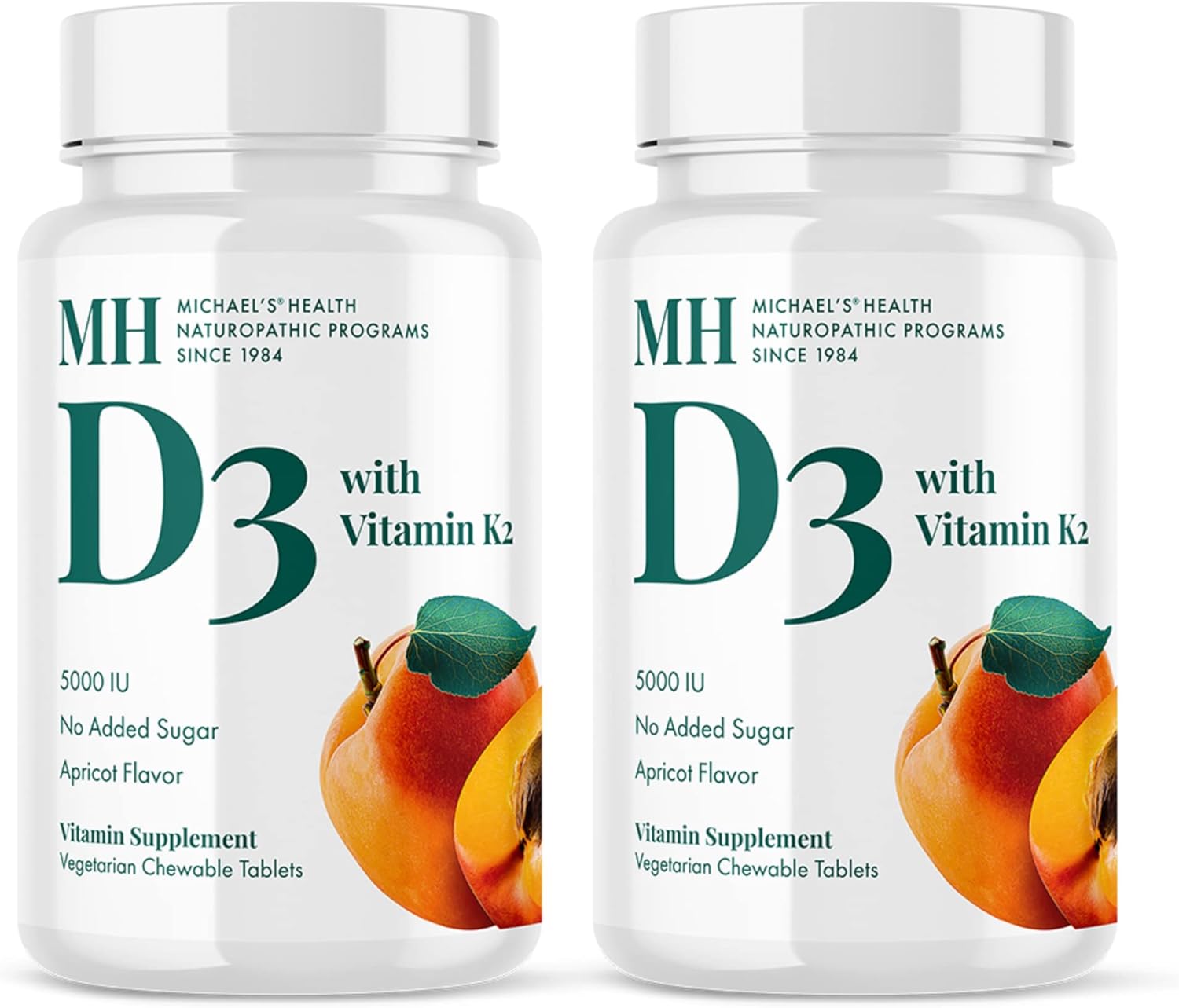 Vitamin D3 with K2 Chewable Tablets for Immune Support