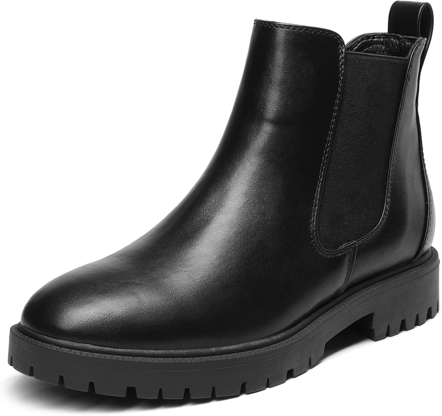 DREAM PAIRS Women's Low Heel Chelsea Ankle Boots for Fall