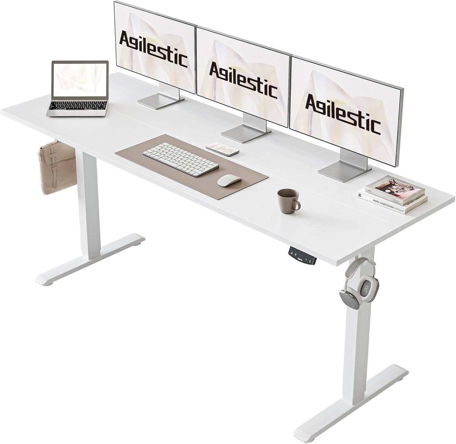 Agilestic Electric Standing Desk - Ergonomic Height Adjustable Table