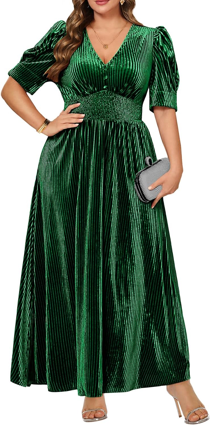 Luxurious Velvet Wedding Guest Dress for Fall Formal Events