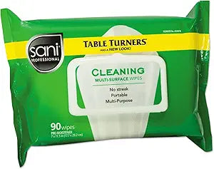 Table Turner Wet Wipes for Effective Cleaning and Sanitizing