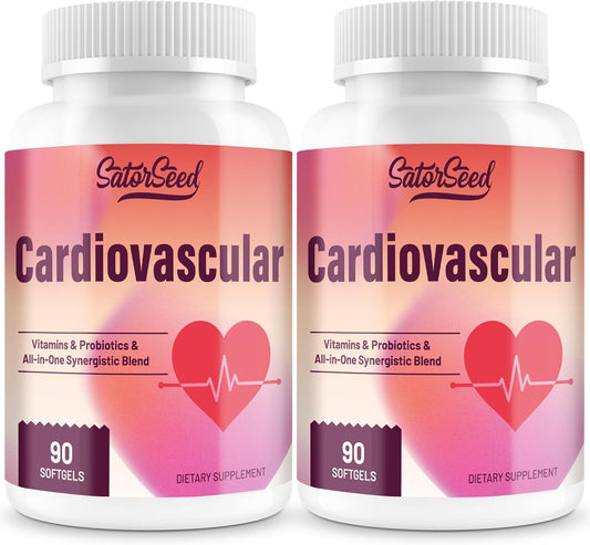 Cardiovascular Supplement 3000MG with Probiotics and Omega-3
