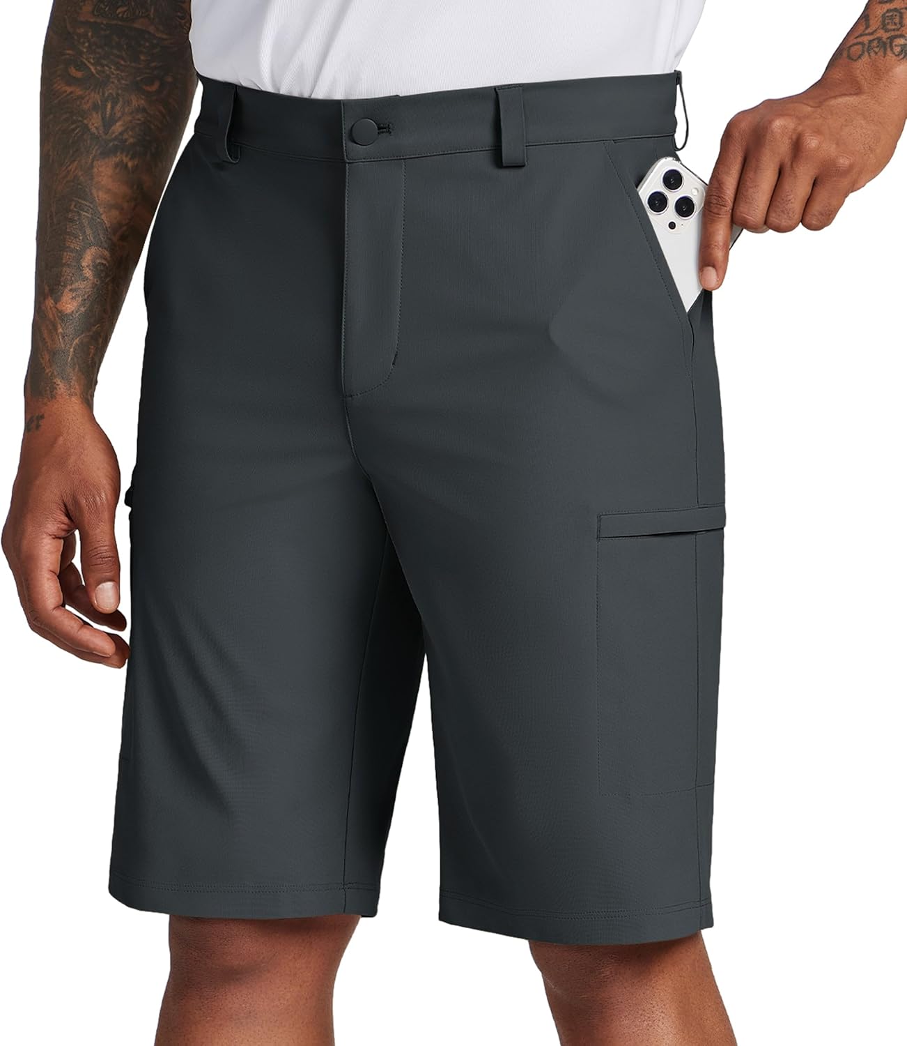 Willit Men's Golf Shorts Quick Dry Athletic Casual Cargo Style