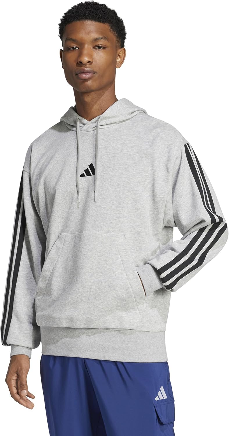 adidas Originals French Terry Hoodie: 3-Stripes Comfort
