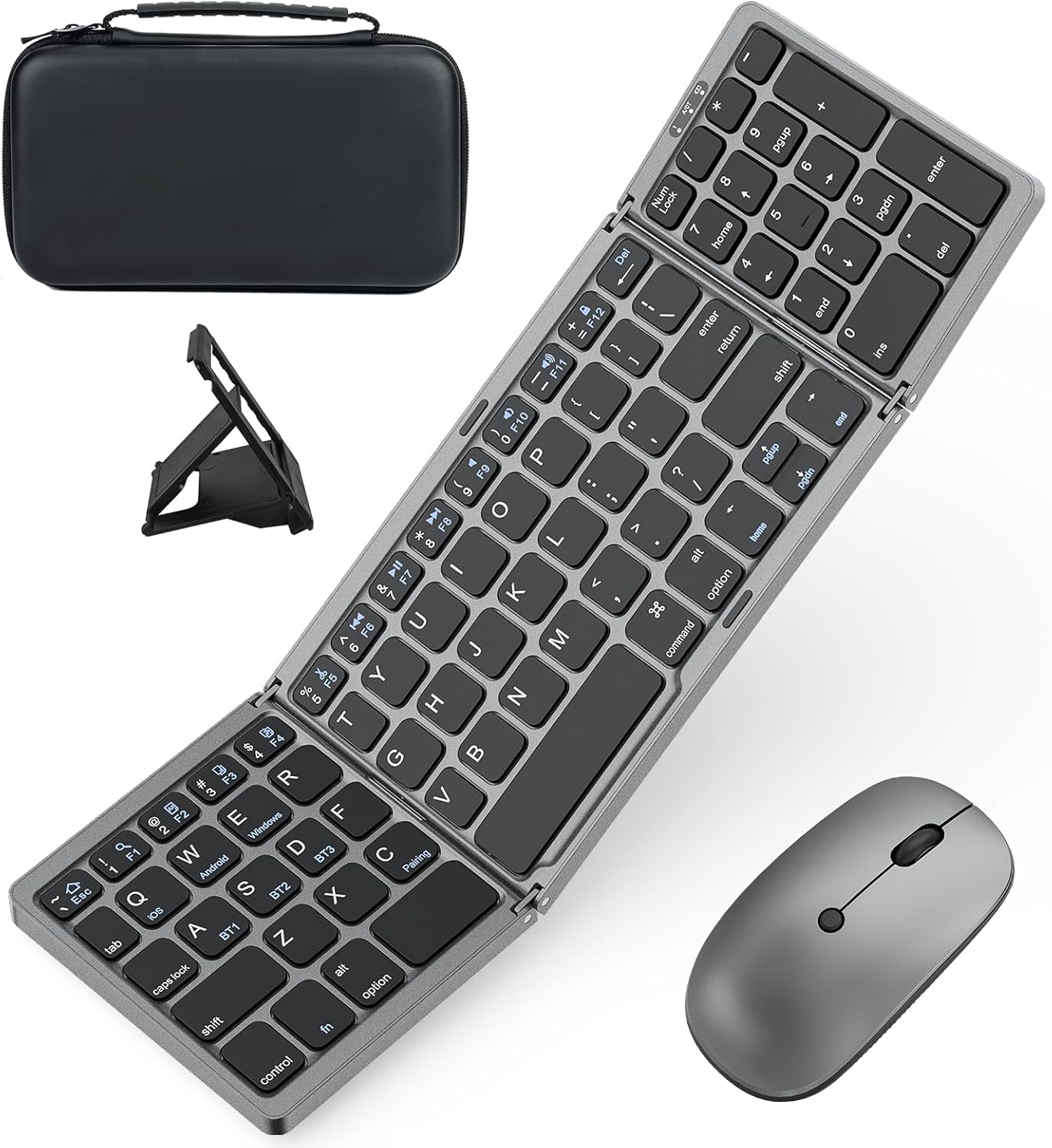 Portable Foldable Keyboard & Mouse Set - Business Ready