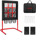 9 Hole Baseball Pitching Net with Strike Zone - Adjustable Training