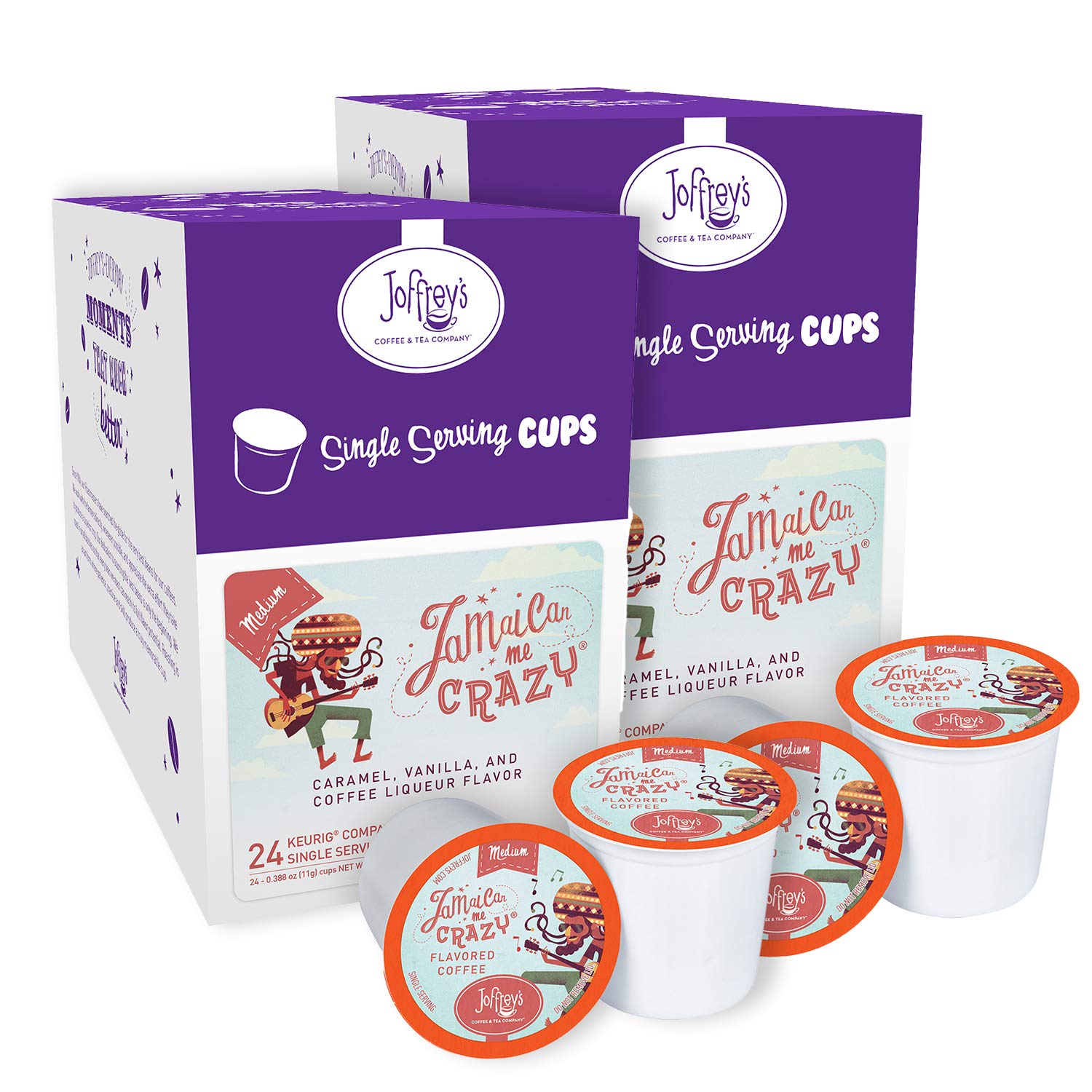 Joffrey's Jamaican Me Crazy Flavored Coffee - Artisan Medium Roast