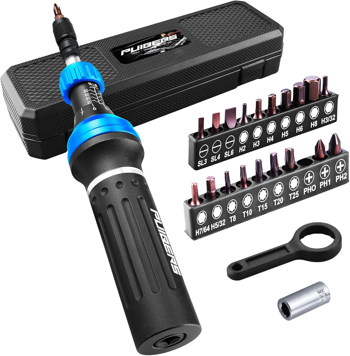 25-Piece Torque Screwdriver Set for Gunsmithing and DIY Projects
