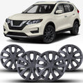Winjet Hubcaps 17 in Compatible with Nissan Rogue 2014-2020 - Matte