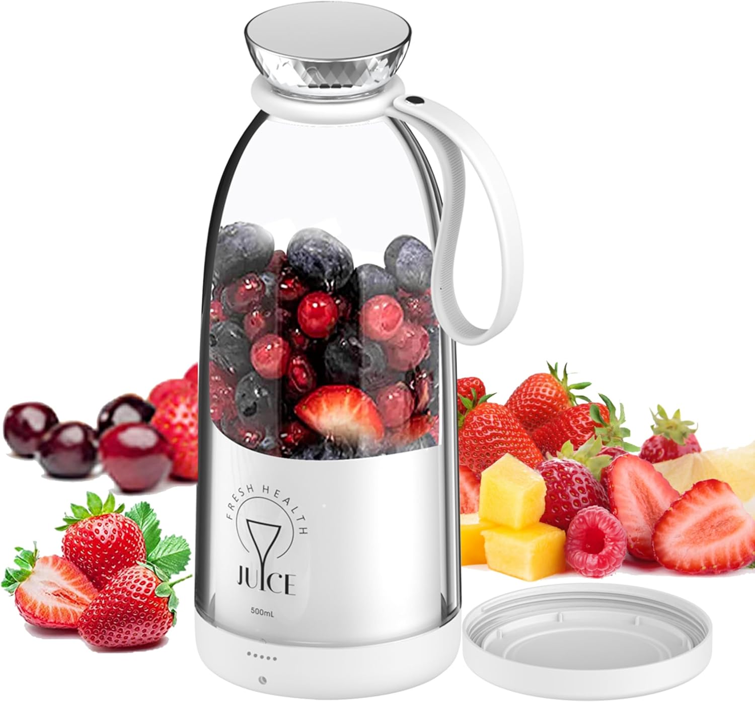 Portable Blender for Smoothies and Juices - Rechargeable Mini Juicer