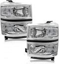 Headlight Assembly for 2014 2015 Chevy Silverado 1500 Left & Right