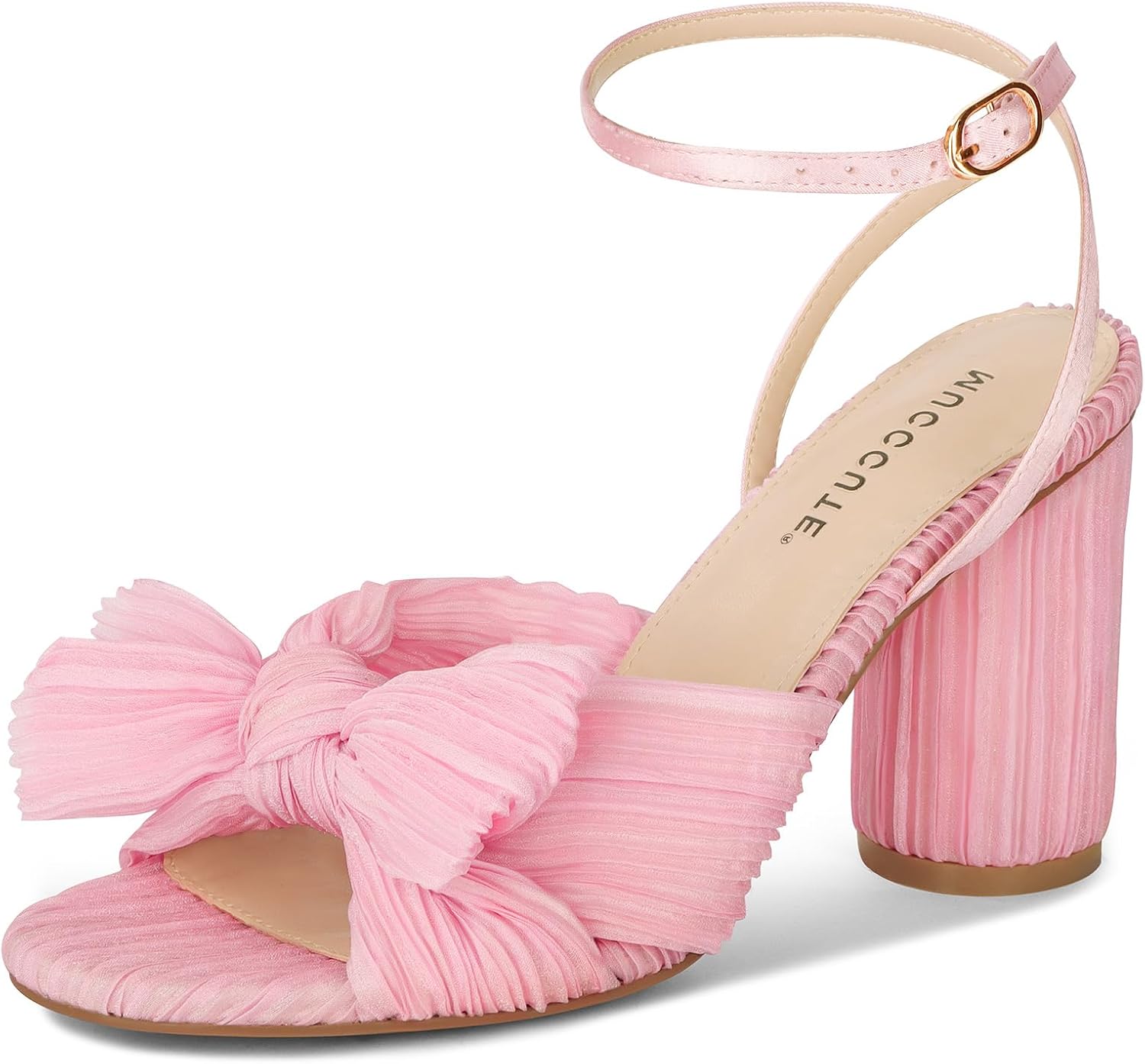 Stylish Bow Knot Heeled Sandals for Comfortable Fashion Wear