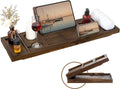 Teak Bathtub Tray - Expandable Luxury Bath Tray with Wine and Phone