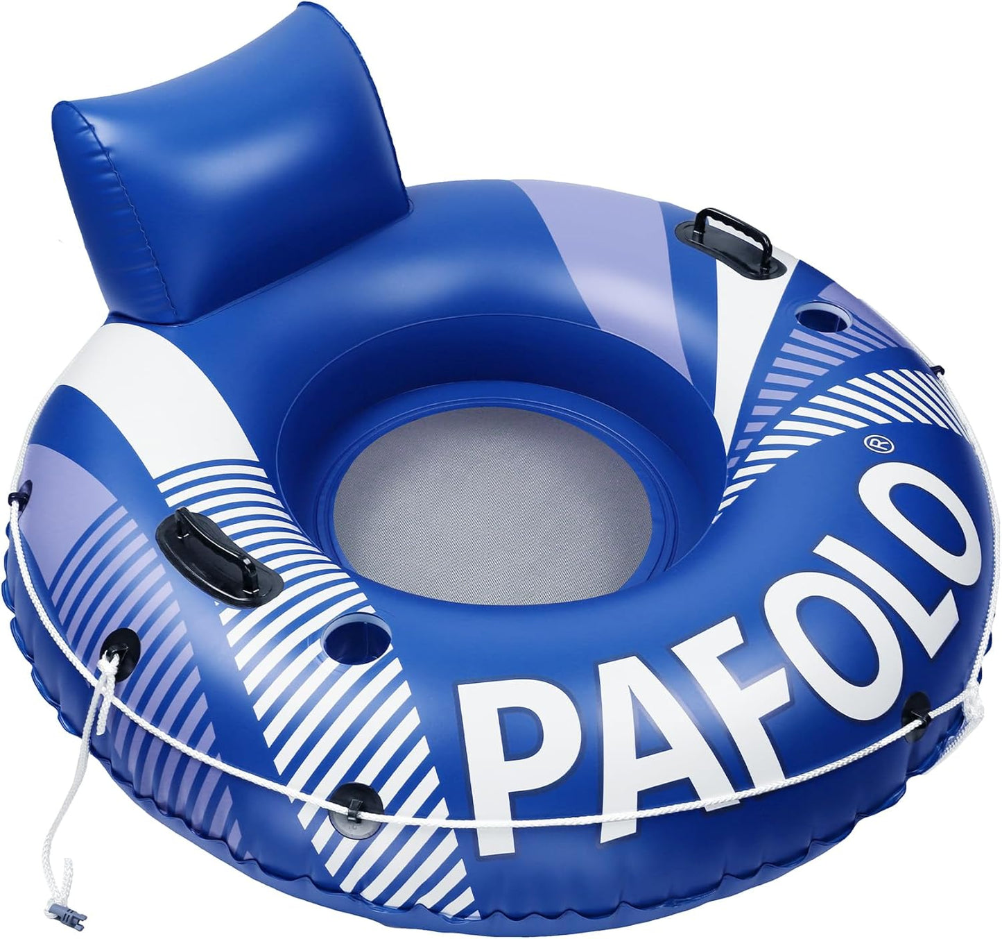 Inflatable River Tube Float for Adults with Comfortable Backrest