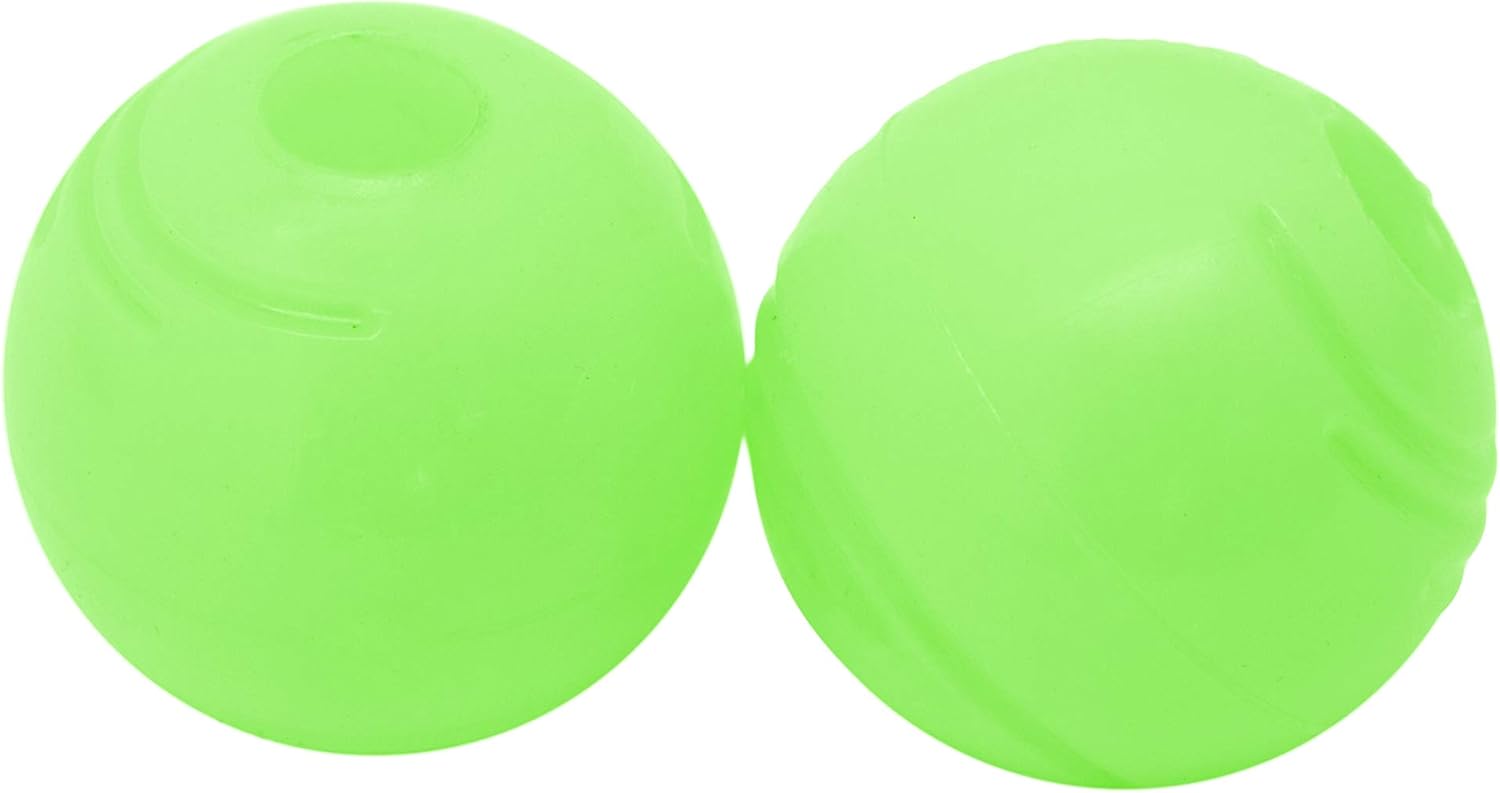 Chew King Glowing Fetch Balls 2-Pack - Light-Up Fun!
