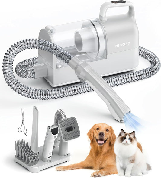 Hicozy S1+ Dog Grooming Vacuum: Quiet & Powerful