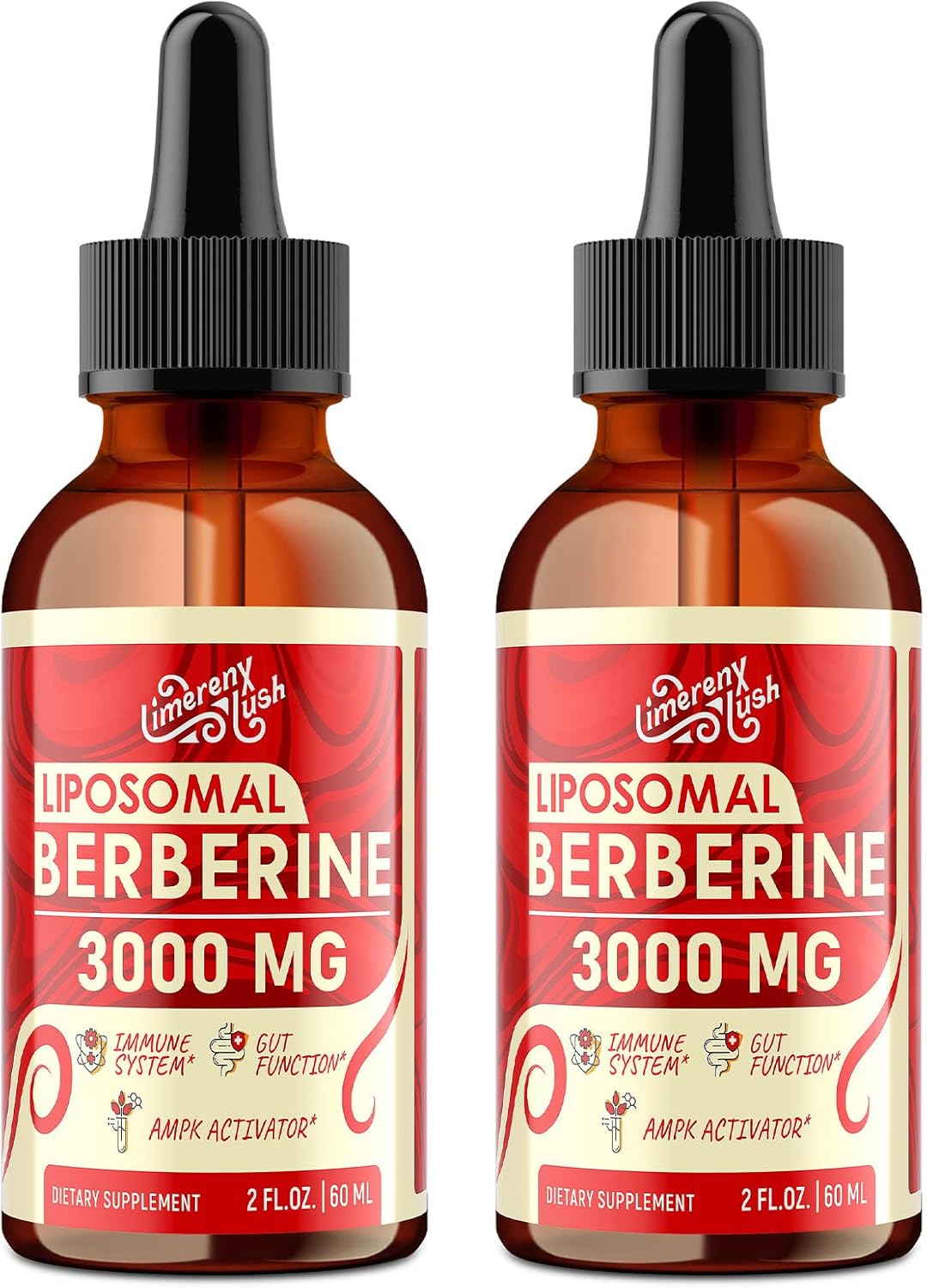 Liposomal Berberine Supplement - 3000mg Complex for Wellness