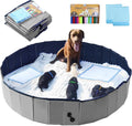 Whelping Box Pool 39in x 12in - Foldable Dog Birthing Pen