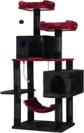 Gothic Large Multi-Level Cat Tree Condo - Stable Multi-Cat Tower