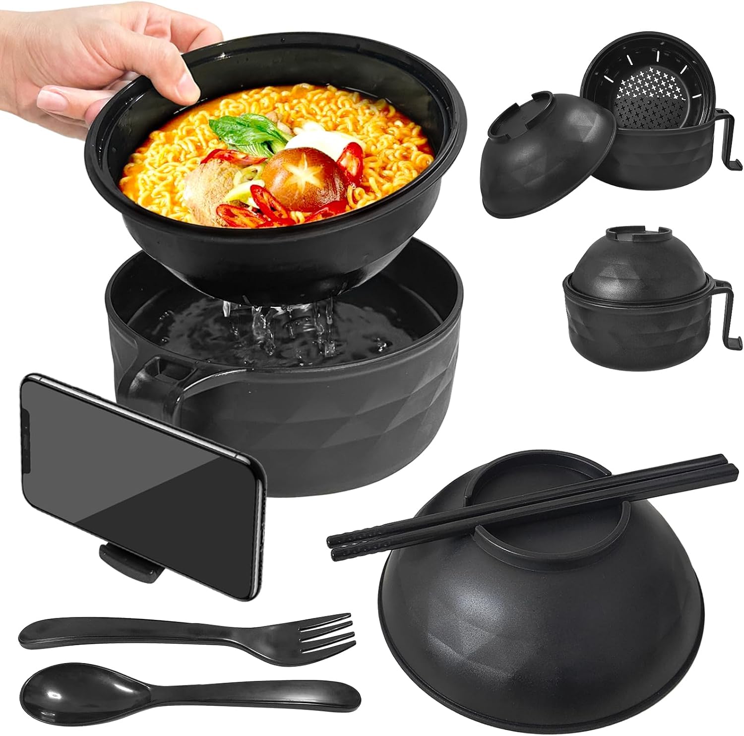Instant Ramen Bowl Set - College Dorm Essential