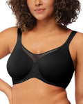 HSIA Minimizer Bra for Women Plus Size - Full Coverage Comfort added