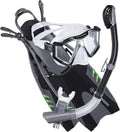 Lux Snorkel Set - Comfortable Panoramic Mask & Fins