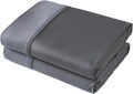 Flat Sheet Only 2 Pack Queen Size 400 TC Egyptian Cotton - Durable