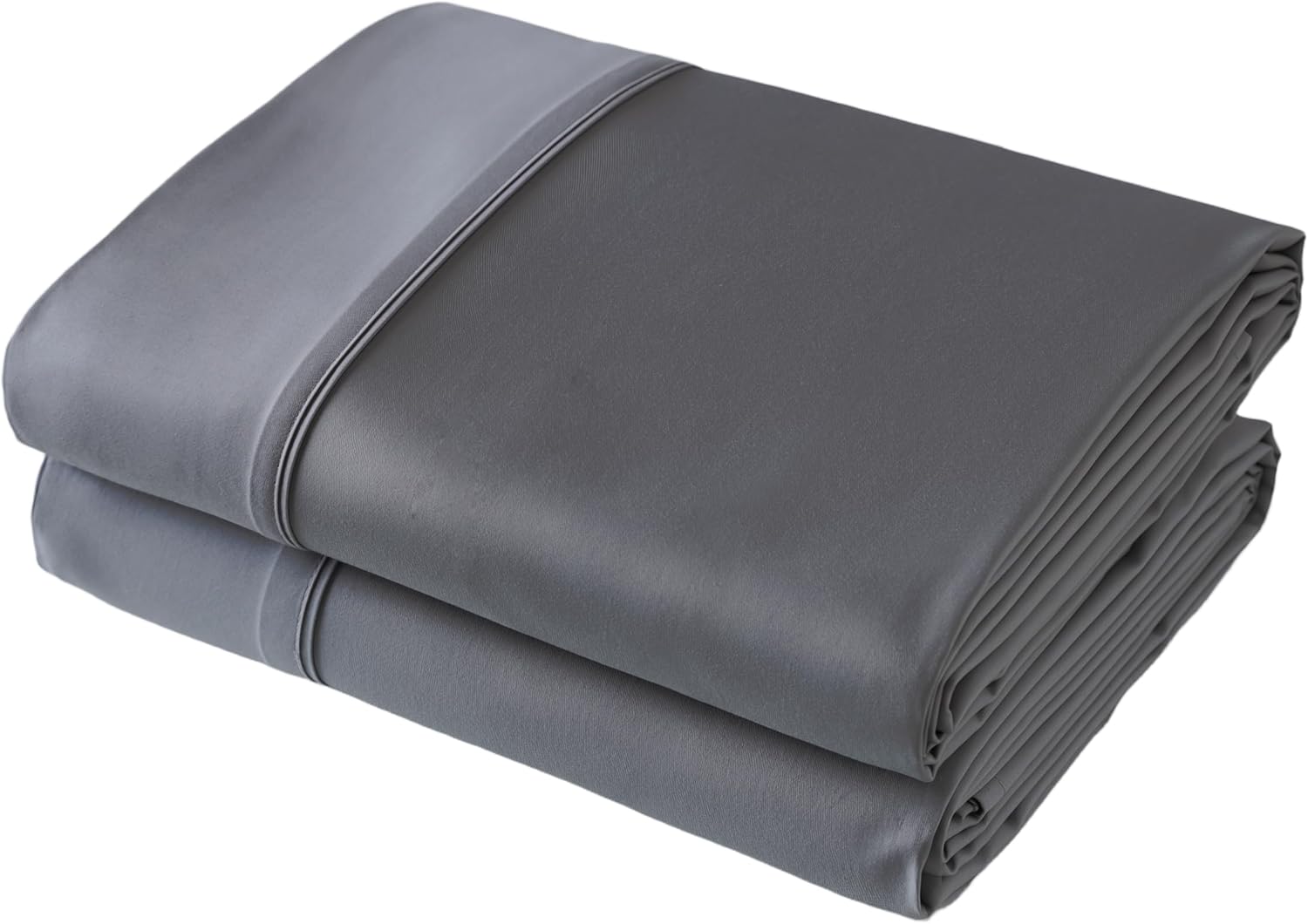 Twin Size 400 Thread Count Egyptian Cotton Flat Sheets 2 Pack
