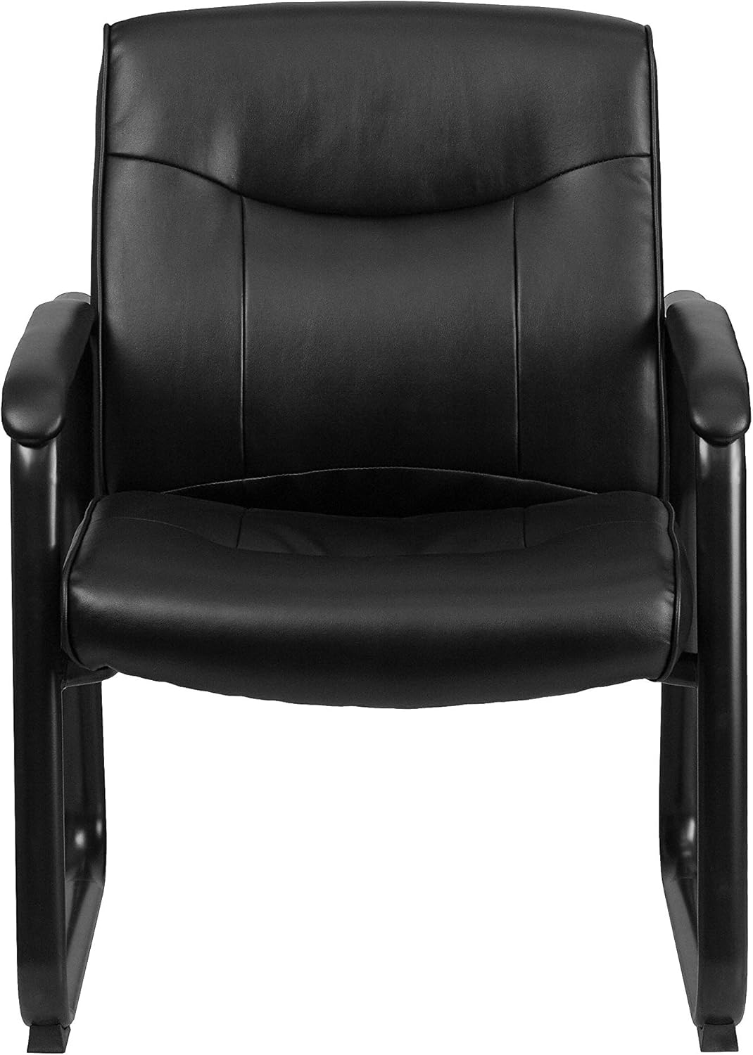 Big & Tall LeatherSoft Executive Side Reception Chair for Comfort