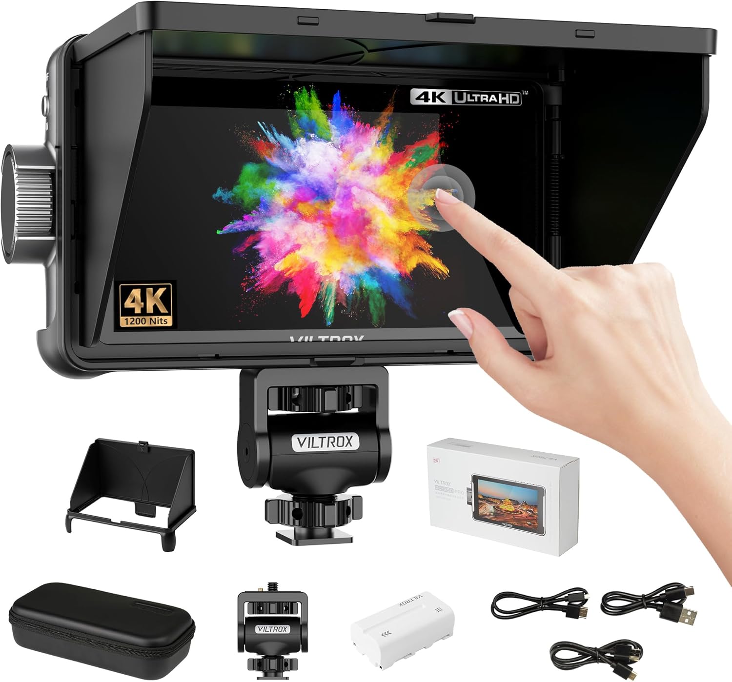 VILTROX DC-550 Pro 5.5 Inch Touchscreen Camera Monitor Review