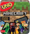 UNO Minecraft Card Game in Collectible Tin - Family Game Night