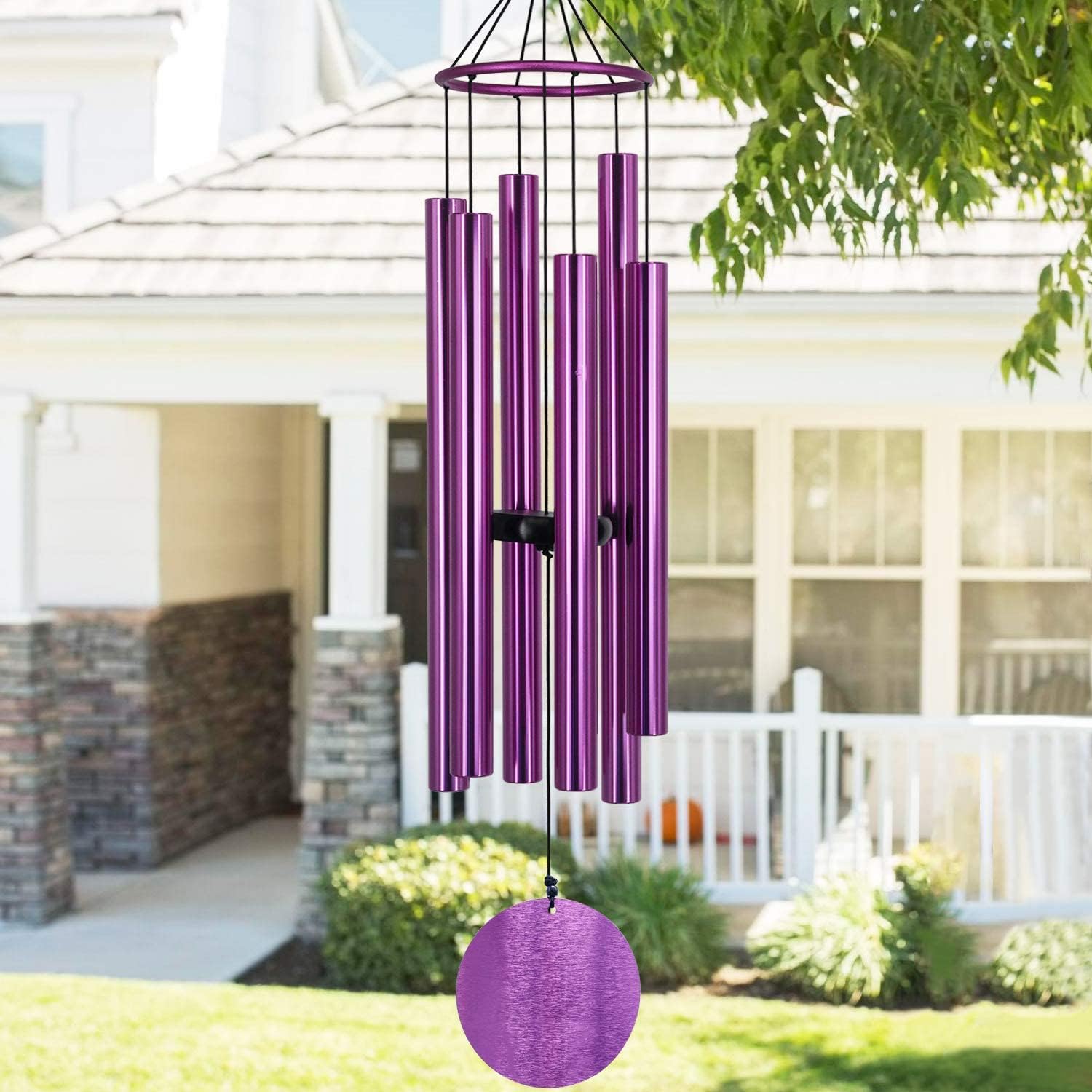 Memorial Wind Chimes Outdoor Large Deep Tone for Garden Decor