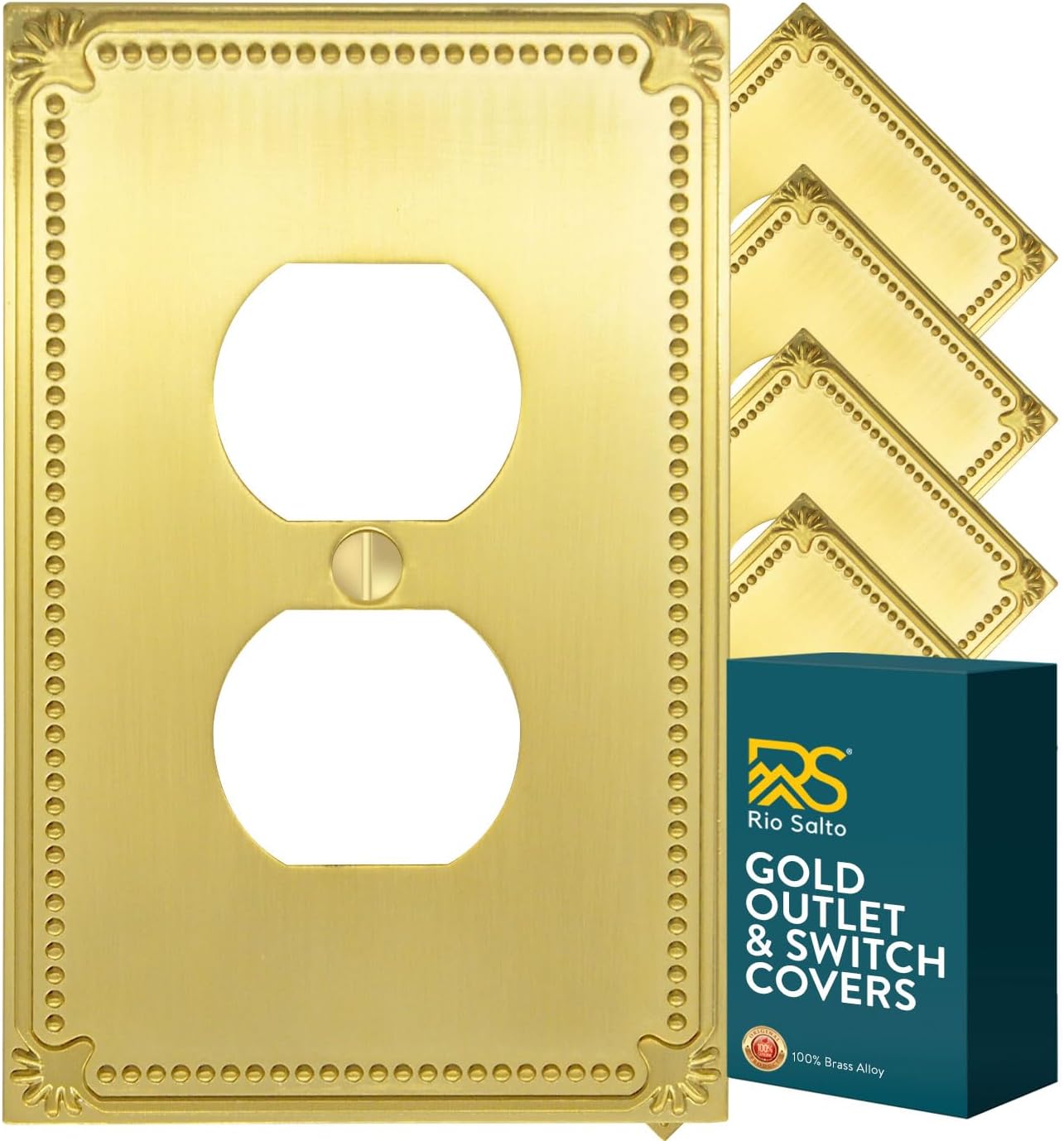 Rio Salto Sunken Pearls Vibrant Yellow Gold Outlet Covers