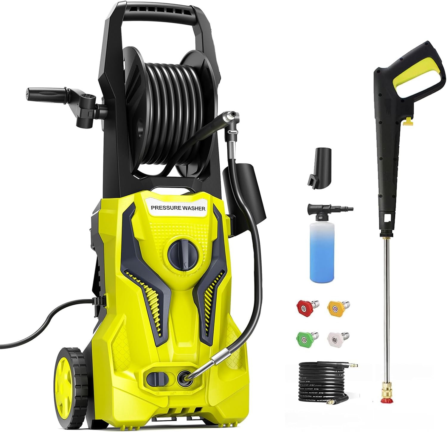 ZHUOLIN Electric Pressure Washer - Ultimate Car Wash Power!
