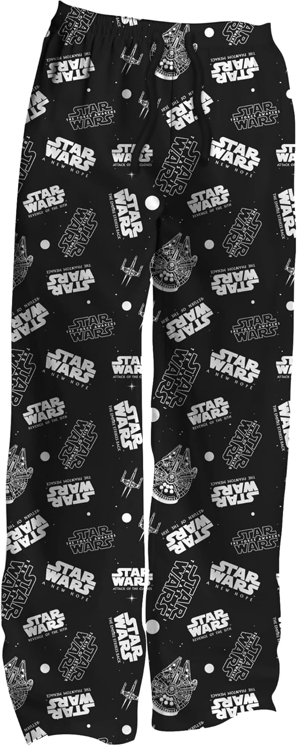 Star Wars Logo and Ships Pajama Sleep Pants for Ultimate Comfort