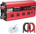 2500W Power Inverter 12V to 110V/120V DC to AC - High Output Inverter