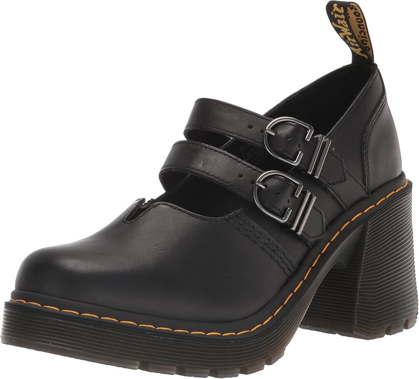 Dr. Martens womens Eviee: Stylish Mary Jane with Buckles