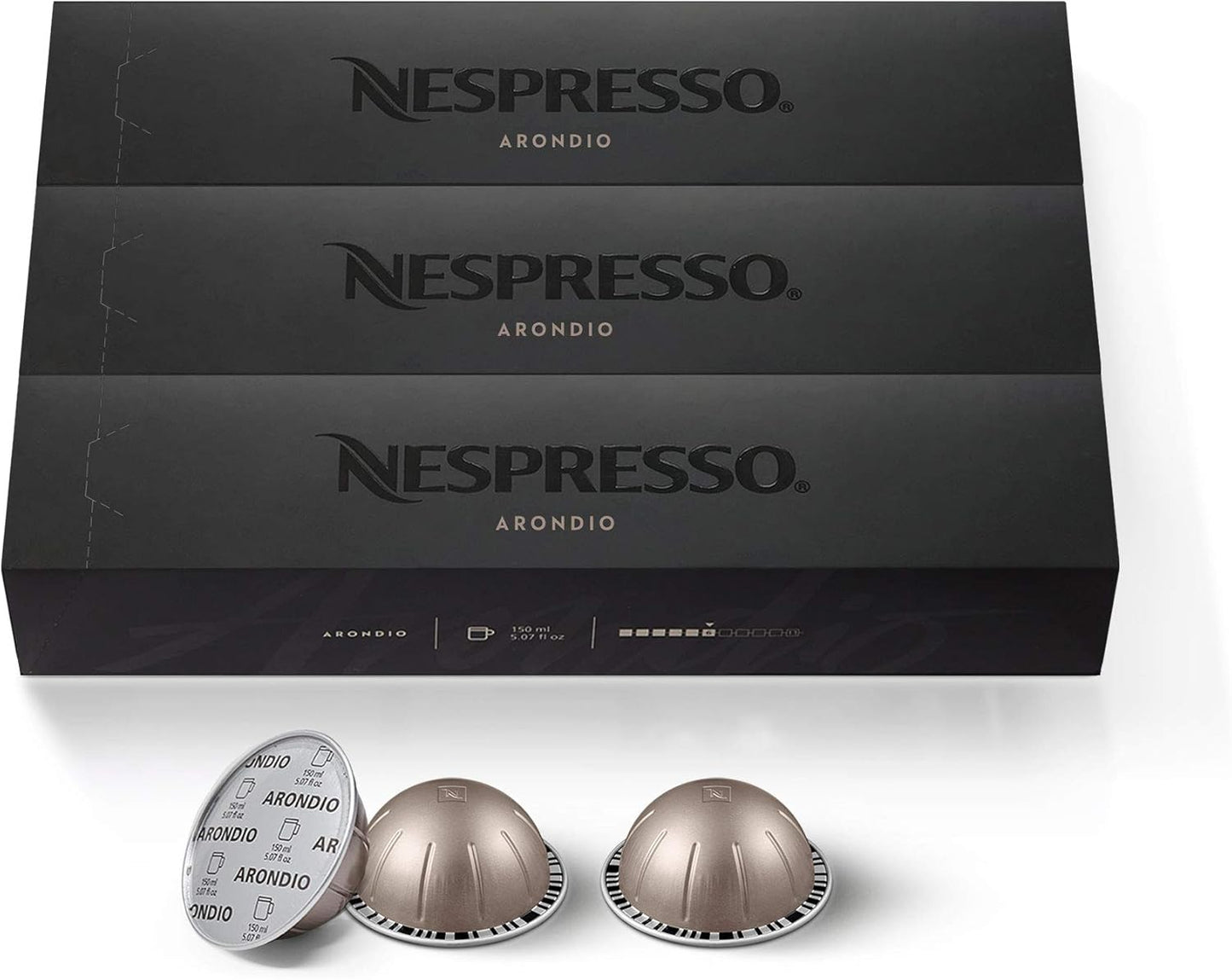Nespresso Arondio Gran Lungo Pods - Bold 5.0oz Brew