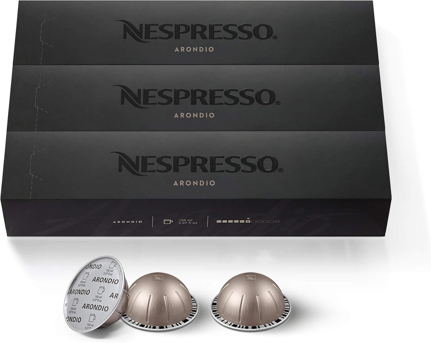Nespresso Arondio Gran Lungo Pods - Bold 5.0oz Brew