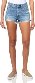 Levi's Women's 501 Original Shorts High Rise Denim