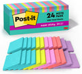 Post-it Super Sticky Notes 24-Pack 3 x 3 in - Supernova Neons