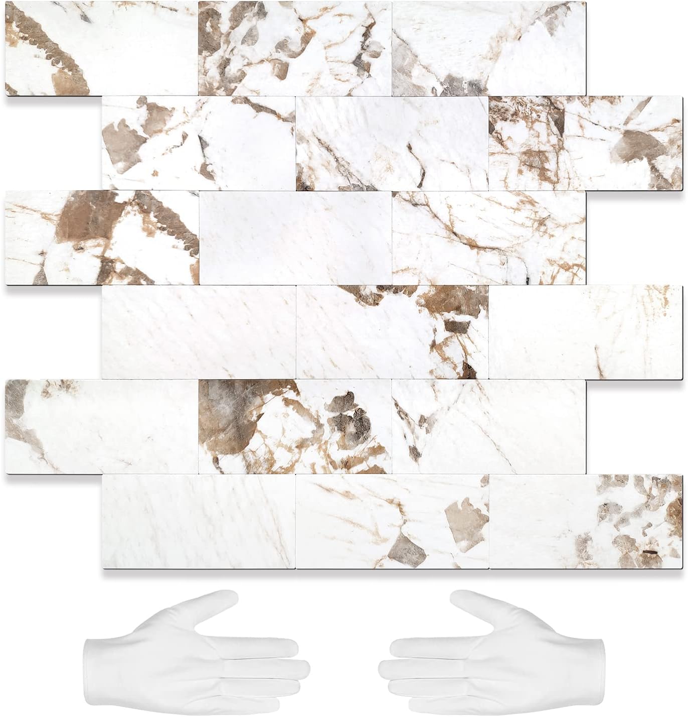 Peel and Stick Backsplash Tiles for Kitchen and Bathroom Decor