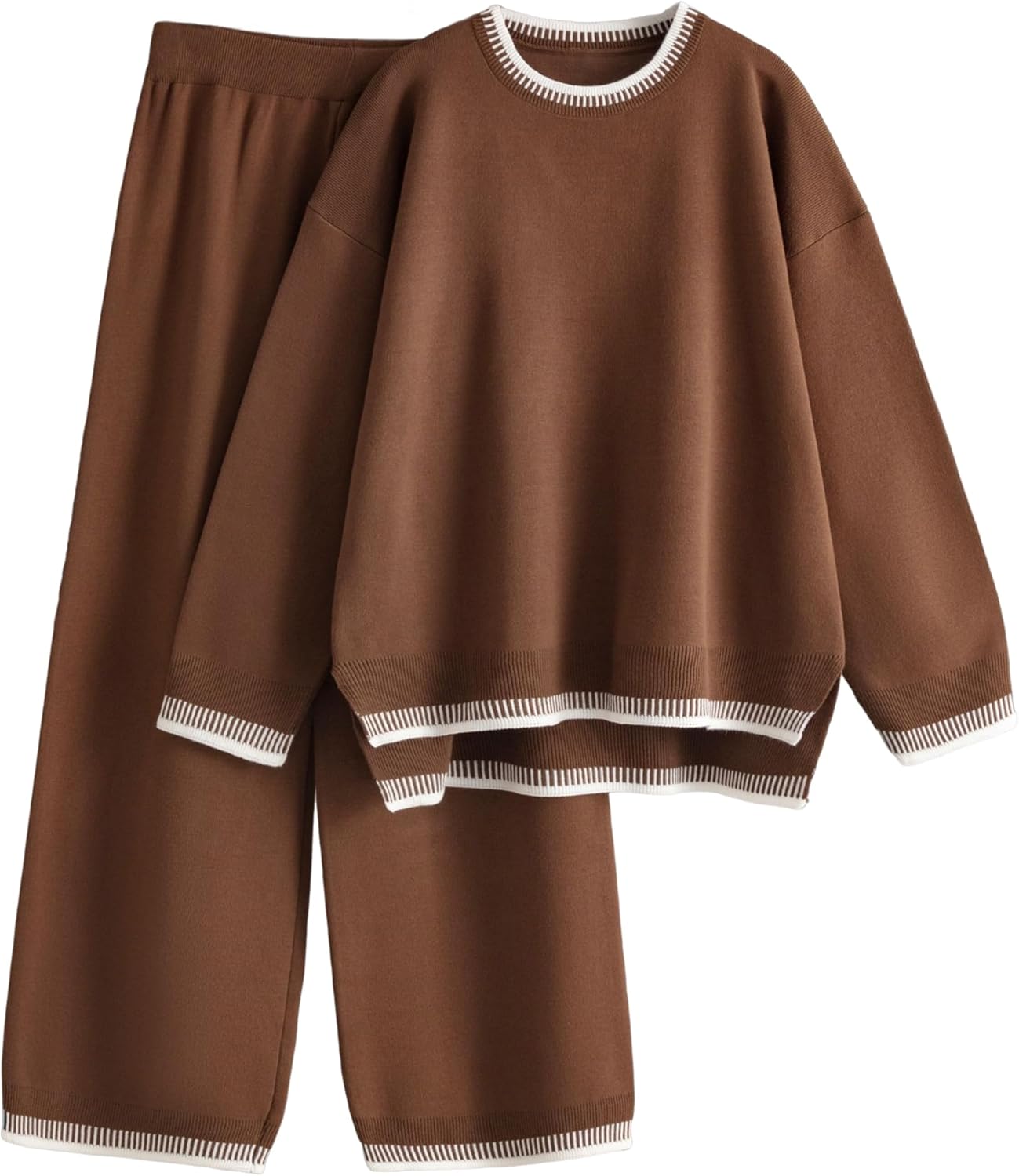 Lentta Women's 2 Piece Sweater Sets for Cozy Lounge Wear