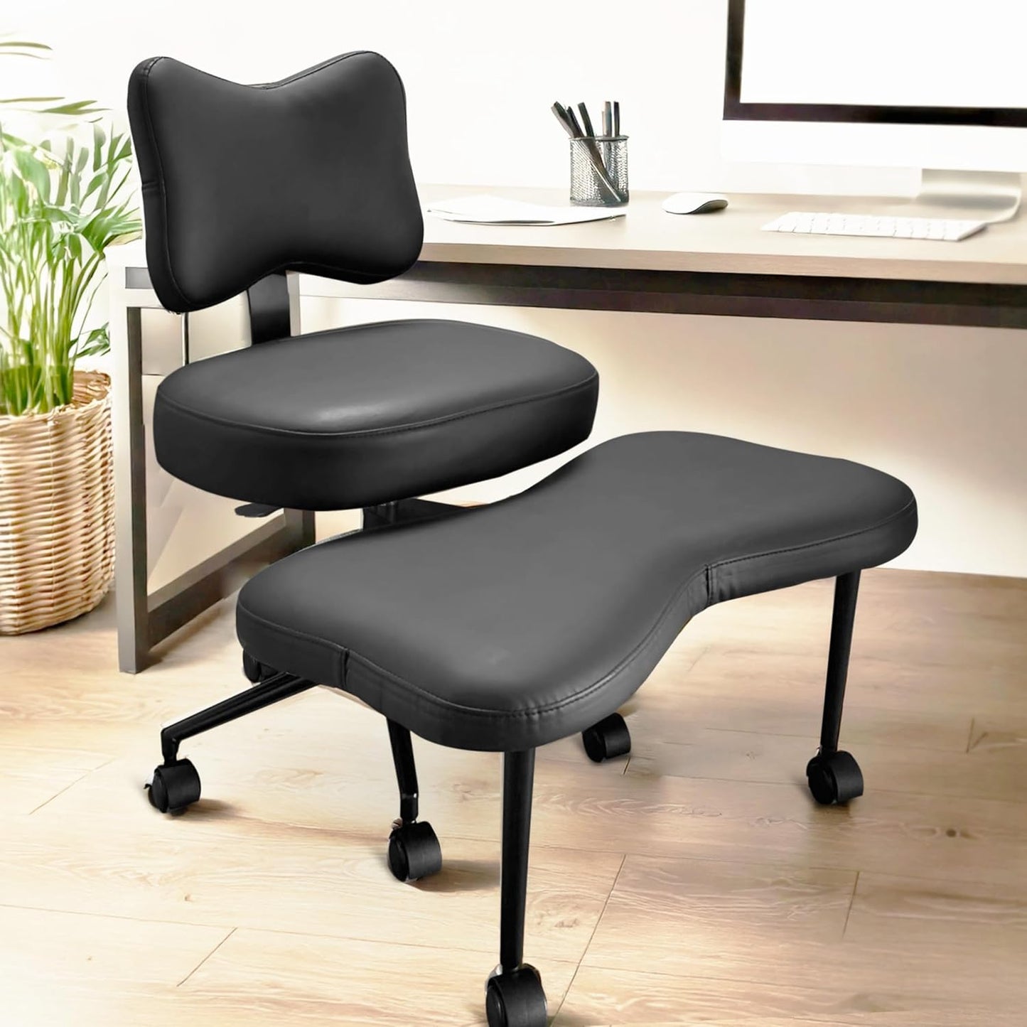 Height-Adjustable Cross Legged Meditation Chair for Focused Sitting