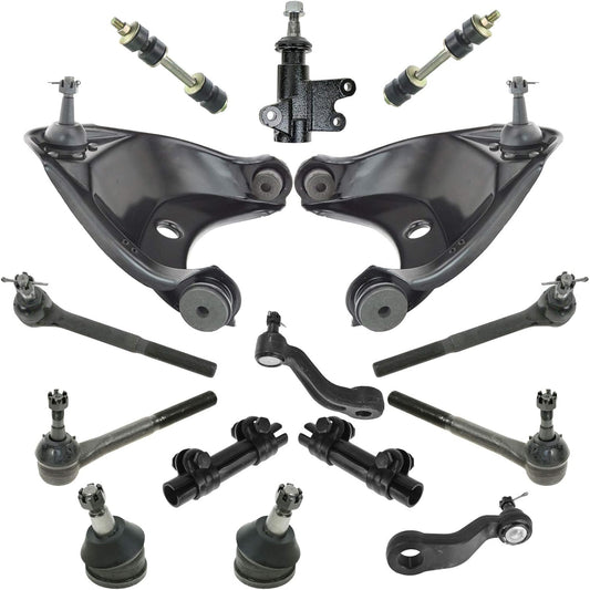 TRQ Steering Suspension Kit for 1993-2000 Chevrolet GMC Models