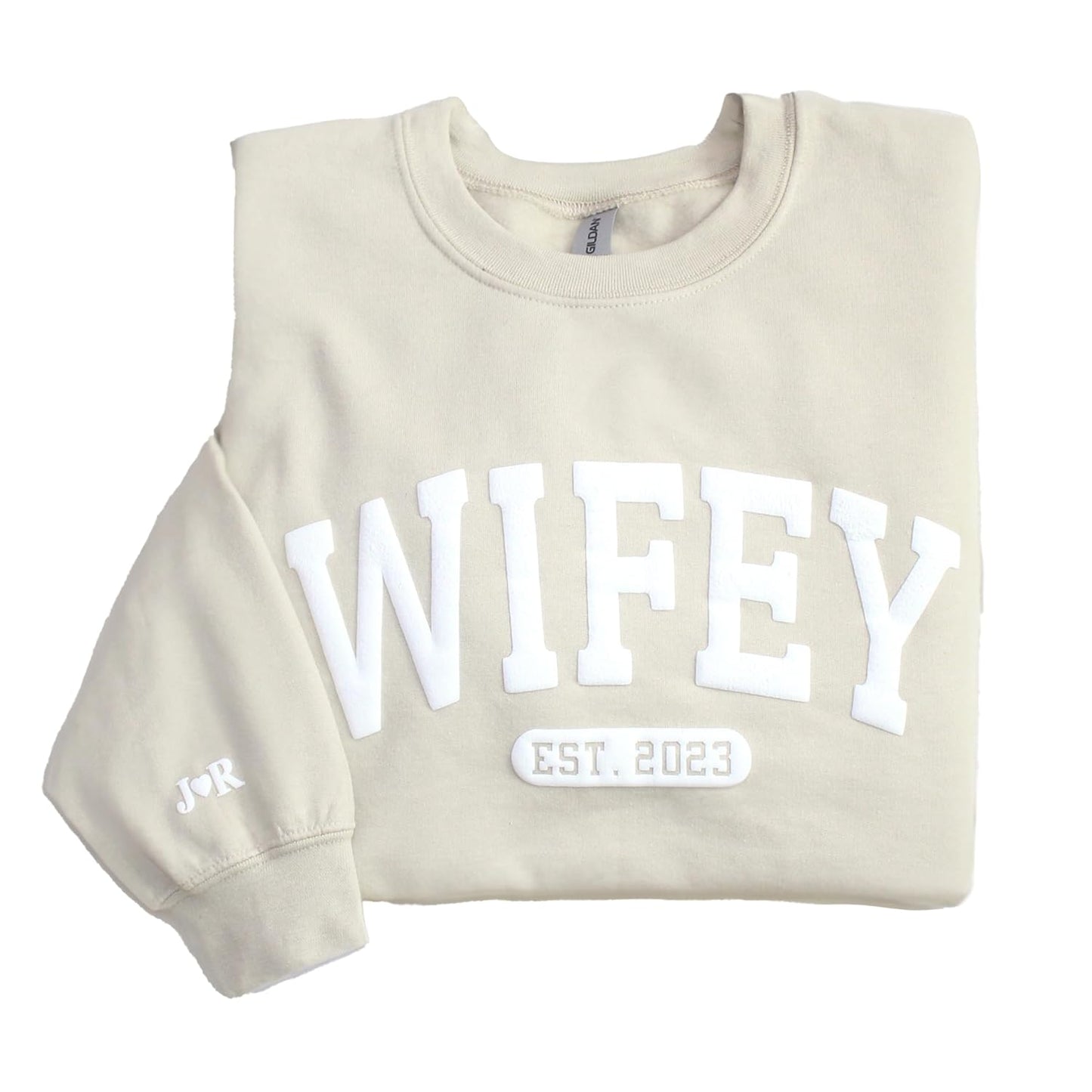 Custom Wifey Sweatshirt - Personalized Engagement Gift