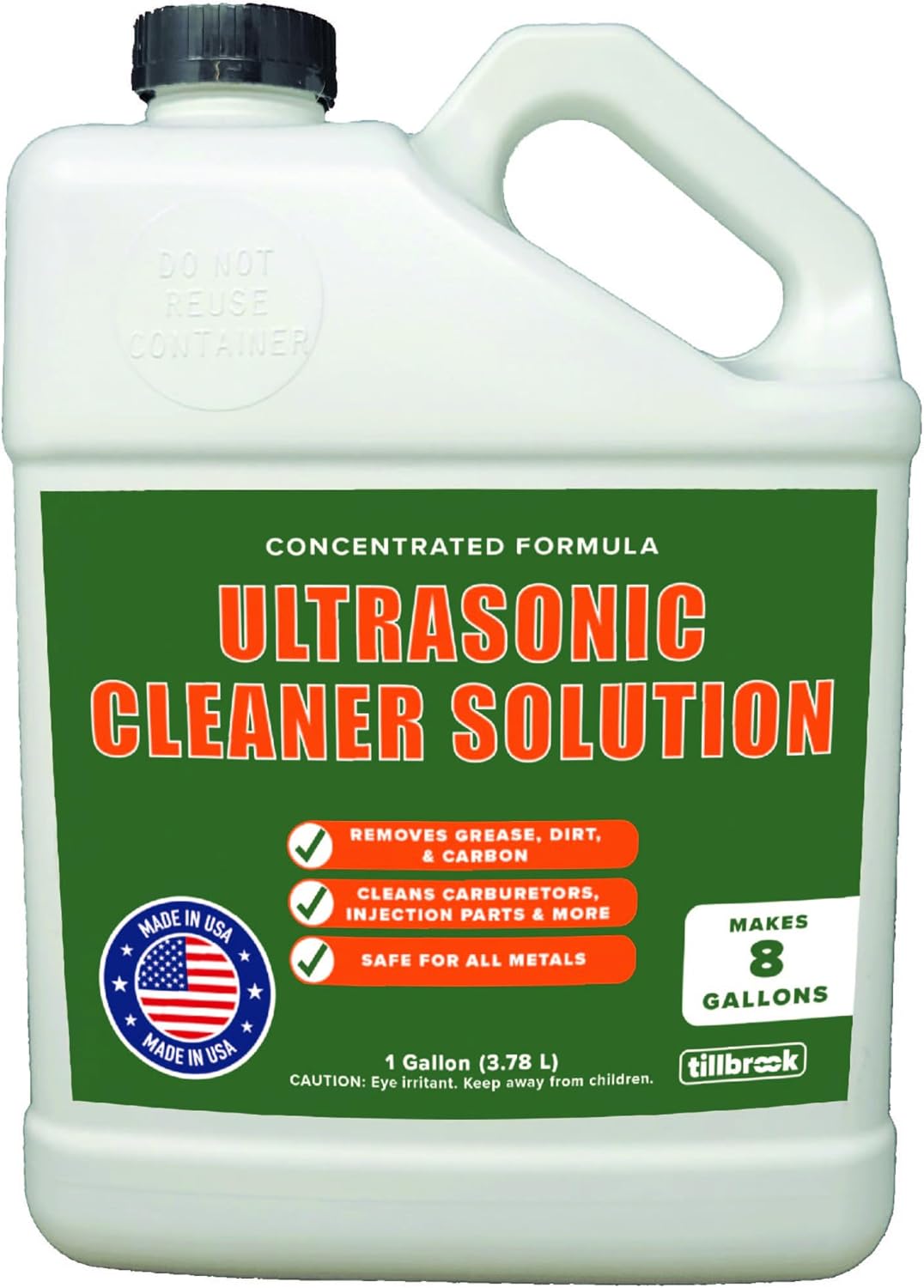 Ultrasonic Cleaner Solution for Automotive Parts - 128 oz